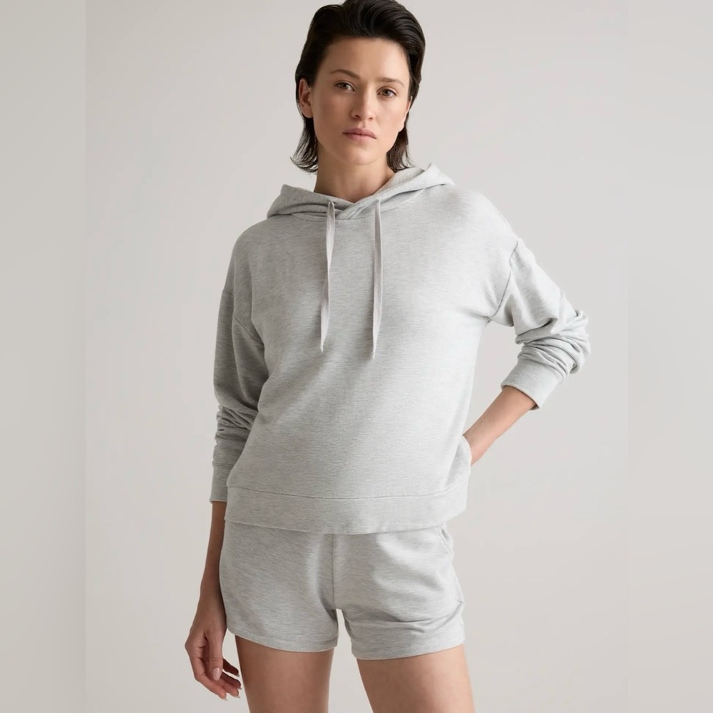 QUINCE SuperSoft Fleece Pullover Hoodie SIZE XL